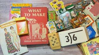 Vendor Mall Sale: Vintage for Junk Journals!