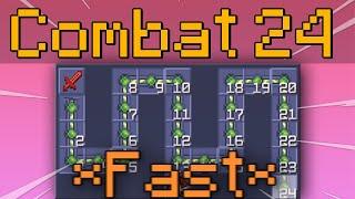 Get Combat 24 Super Fast !!! Hypixel Skyblock