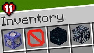 I Collected Every Illegal Item in Ultra Hardcore Minecraft