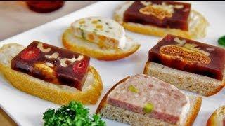 Dried Fruit & Sweet Bean Pâté: "Japanese Terrine"【Sweets Tales】&FR
