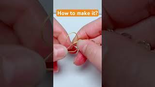 How to make it?#shorts #shortsfeed #diy #craft #diycrafts #handmade #howto #fashion #knotskill