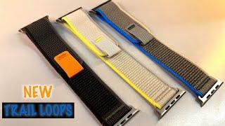 ALL NEW APPLE TRAIL LOOP BANDS FOR APPLE WATCH ULTRA | REVIEW | (ALL COLORS) + GIVEAWAY!!