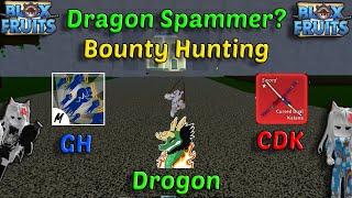 Combo Dragon Easy 30M + God Human + CDK (Blox Fruits Bounty Hunting) Road to 30M Honor