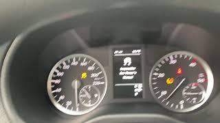 Mercedes Benz Vito 2016 traction control inoperative issue