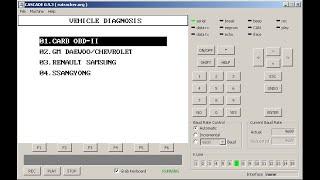 Компьютерная диагностика программой CASCADE 0.9.4  с адаптером VAG-K+Can