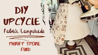 Upcycle Your Old Lampshade: Easy DIY Fabric Refresh