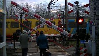 Spoorwegovergang Oss // Dutch railroad crossing