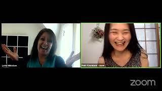 Impromptu Conversation with Maki Kawakami Laughter Yoga Japan and Lotte Mikkelsen Laughter Yoga UK