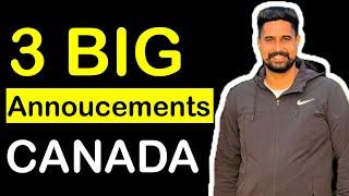 3 Big Updates by Canada Government |Canada Visitor Visa New Upadate 2024|Canada Visa Updates 2024