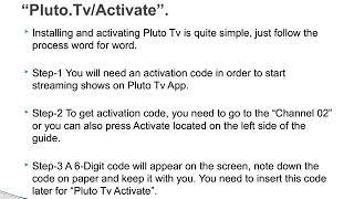 Pluto.tv/activate – Enter Pluto Tv Activate Code [Easy Steps]