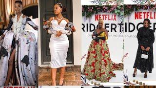 Celebrities who are at The Bridgerton Affair hosted by Netflix South Africa.Zozi,Anele,Kefilwe etc