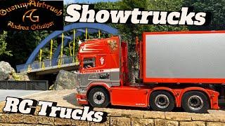 Guenny Airbrush RC Showtruck Treffen Tamiya Modellbau 1/14 Scale