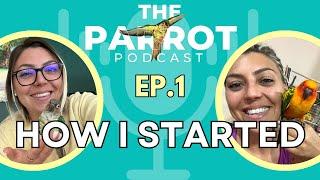 ️Parrot Care: How I Got Started & Update on Mango the Sun Conure | The Parrot Podcast #1