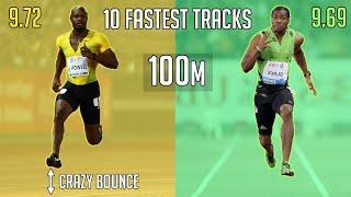 The 10 Fastest Tracks in 100m Sprinting History