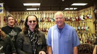 Geddy Lee from Rush visits Norman's Rare Guitars