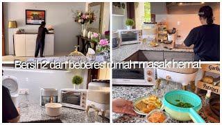 DAILY VLOG, Kegiatan IRT di bulan puasa, Beberes dan Bersih bersih rumah minimalis,Masak hemat