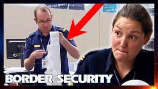 Nervous Tax Evader Caught With Endless Expensive Goods Receipts  S10 E8 | Border Security Australia