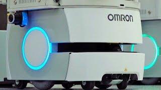 BMW Plant Dingolfing - Smart Transport Robots And Tugger Trains