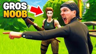 Je COACH le Plus GROS NOOB pour qu'il DEVIENNE PRO sur Fortnite !