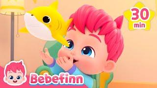 Five Little Sharks and Sunny Summer Days | Bebefinn Best Kids Songs and Nursery Rhymes Compilation