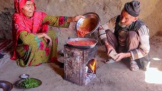 We Tried Hidden Cave Cooking with Village Locals | Life in Afghanistan