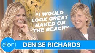 Denise Richards' Playboy Confession & Monkey Dream Come True with Ellen!