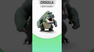 gorilla + crocodile | Animesh ai game | Animesh #gaming