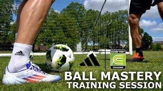 How To MASTER The Ball | Full Ball Mastery Training Session With Coerver Coaching