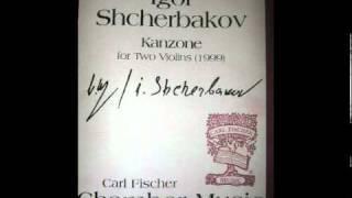 Igor Shcherbakov - Canzone per 2 violini.mpg