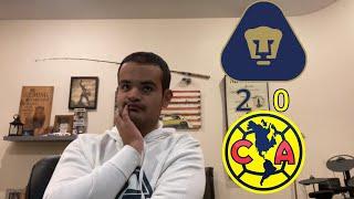 TRISTE DERROTA! Reacciones Pumas 2-0 America Copa Sky 2022