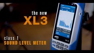 The XL3 Sound Level Meter and Acoustic Analyzer