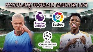 Top 5 secret websites to watch live football matches & highlights for free || Keep it secret ||