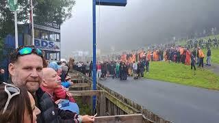 Oliver's Mount Gold Cup 2024 David Jackson Classic Superbikes Suzuki 750 SRAD in the paddock