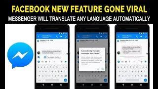 How to translate Messages in facebook messenger | Facebook Launched Auto Translate feature