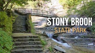 Stony Brook State Park | Finger Lakes gorge hiking and waterfalls off the beaten tourist trail
