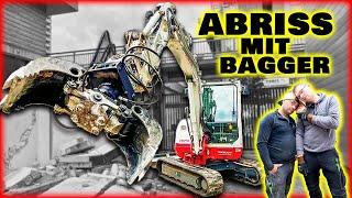 Ist der ABRISS mit BAGGER & GREIFER so richtig?! | Home Build Solution