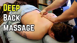 It's Another Back Massage! Let's Talk About Using Elbows and Massaging Light to Deep