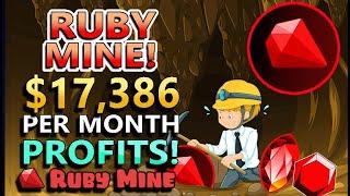  RubyMine! Make $17,386 PER MONTH Mining Ruby's! - Insane PASSIVE INCOME! - Get In EARLY!