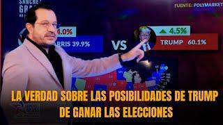 SÁNCHEZ GRASS te EXPLICA LA VERDAD sobre las posibilidades de TRUMP de GANAR LAS ELECCIONES