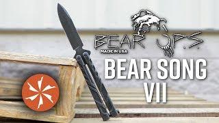 Bear OPS Bear Song VII Butterfly Knife at KnifeCenter.com