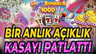 SWEET BONANZA 1000 Yeni Oyun  SLOT OYUNLARI BİR ANLIK AÇIKLIKTA big bass bonanza gates of olympus