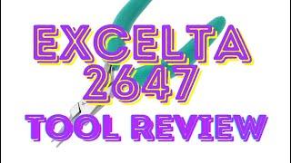 Two star Excelta 2647 holding pliers for Permanent Jewelry