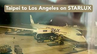 TRIP REPORT | STARLUX Airlines (Economy) | Taipei to Los Angeles | Airbus A350-900