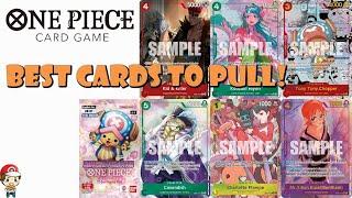 The Best Cards to Pull from EB-01! Most Valuable One Piece TCG Cards! (One Piece TCG News)