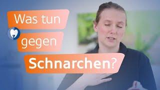 Was tun gegen Schnarchen?  Diese Behandlungen gibt es!