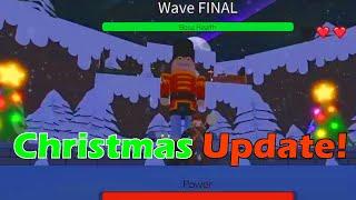 Christmas Update in Build a Boat for Treasure Roblox!