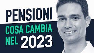 Pensioni: 3 Novità del 2023