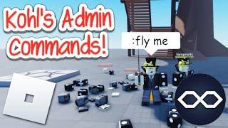 Every Kohl’s Admin Command on Roblox (Part 1)