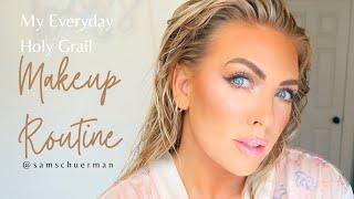 My Current Everyday Holy Grail Makeup Routine for Oily Skin | Makeup Over 35