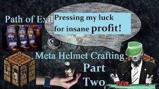 PoE 3.12 HOW TO Craft Meta Helmet Tutorial! Double Influenced with Lab Enchant. Pt 2